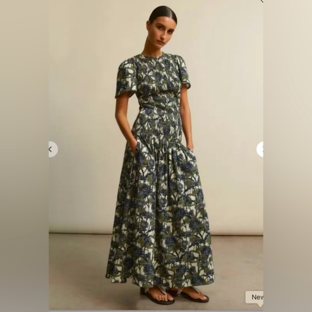 SALE!! Me and Em Aster Print High Waisted Maxi Skirt